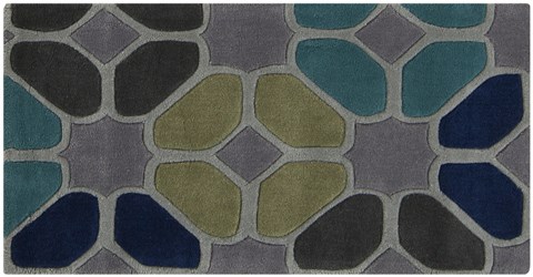 Surya Cosmopolitan Blue Round 80 X 80 Area Rug COS9193-8RD 800-40693 Image 1