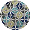 Surya Cosmopolitan Blue Round 80 X 80 Area Rug COS9193-8RD 800-40693 Thumb 0