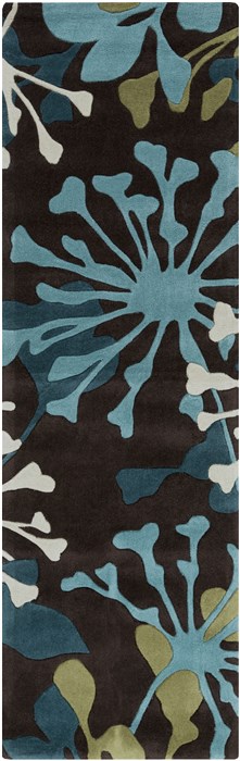 Surya Cosmopolitan Blue Runner 26 X 80 Area Rug COS9198-268 800-40724 Image 0