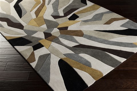 Surya Cosmopolitan Yellow 50 X 80 Area Rug COS9200-58 800-40740 Image 1