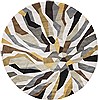 Surya Cosmopolitan Yellow Round 80 X 80 Area Rug COS9200-8RD 800-40742 Thumb 0