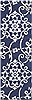 Surya Cosmopolitan Blue Runner 26 X 80 Area Rug COS9201-268 800-40745 Thumb 0