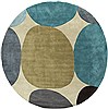 Surya Cosmopolitan Yellow Round 80 X 80 Area Rug COS9204-8RD 800-40770 Thumb 0
