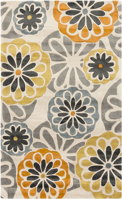 Surya Cosmopolitan Orange 50 X 80 Area Rug COS9206-58 800-40782 Image 0