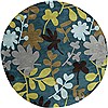 Surya Cosmopolitan Blue Round 80 X 80 Area Rug COS9208-8RD 800-40798 Thumb 0