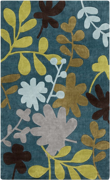 Surya Cosmopolitan Blue 90 X 130 Area Rug COS9208-913 800-40799 Image 0