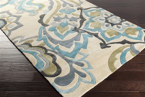 Surya Cosmopolitan Blue 36 X 56 Area Rug COS9209-3656 800-40802 Image 1