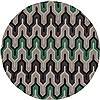 Surya Cosmopolitan Green Round 80 X 80 Area Rug COS9213-8RD 800-40826 Thumb 0