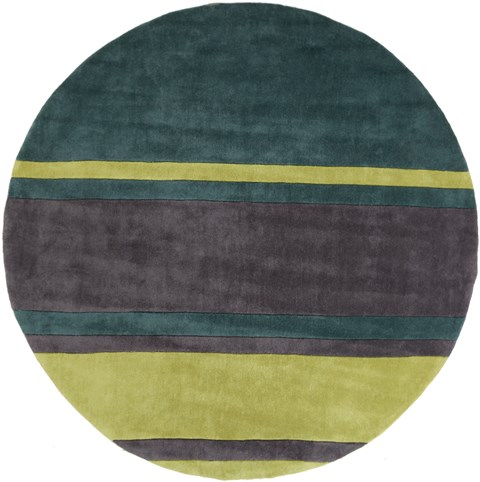 Surya Cosmopolitan Green Round 80 X 80 Area Rug COS9214-8RD 800-40833 Image 0