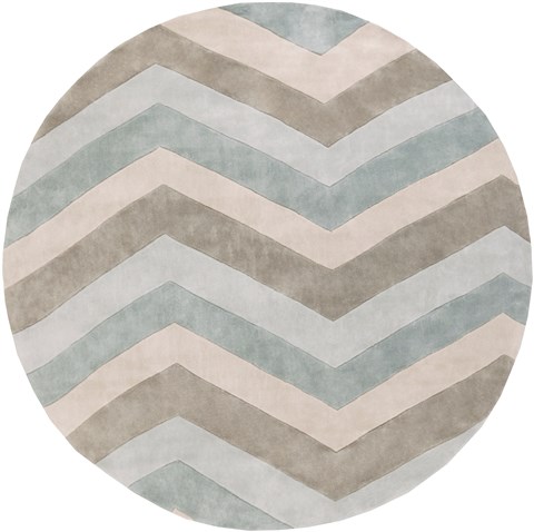 Surya Cosmopolitan Blue Round 80 X 80 Area Rug COS9216-8RD 800-40847 Image 0