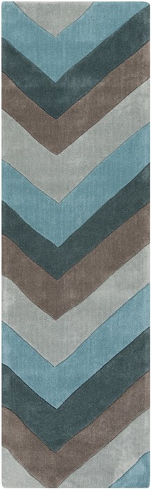 Surya Cosmopolitan Blue Runner 26 X 80 Area Rug COS9218-268 800-40857 Image 0