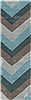 Surya Cosmopolitan Blue Runner 26 X 80 Area Rug COS9218-268 800-40857 Thumb 0