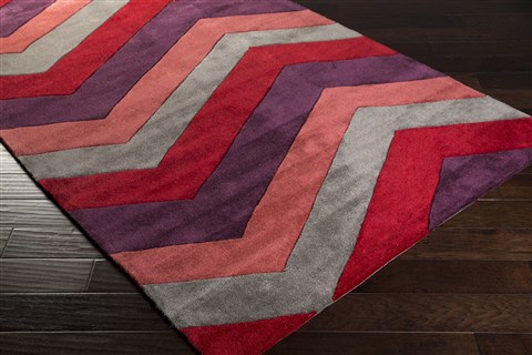 Surya Cosmopolitan Red 90 X 130 Area Rug COS9219-913 800-40869 Image 1