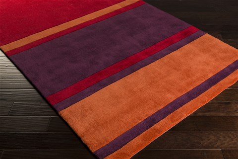 Surya Cosmopolitan Red 90 X 130 Area Rug COS9224-913 800-40876 Image 1