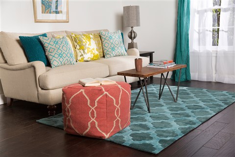 Surya Cosmopolitan Blue 90 X 130 Area Rug COS9225-913 800-40883 Image 3