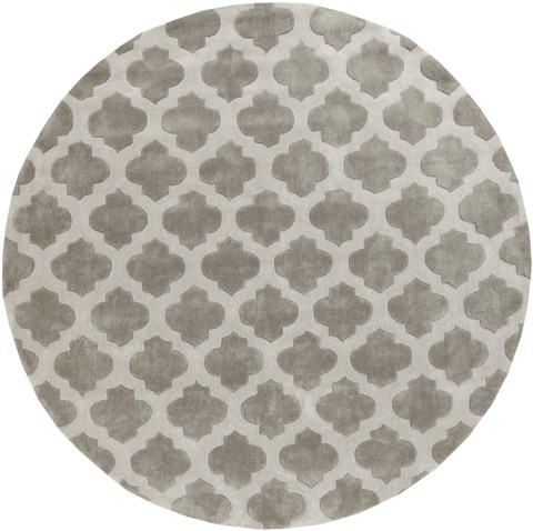 Surya Cosmopolitan Grey Round 80 X 80 Area Rug COS9227-8RD 800-40896 Image 0