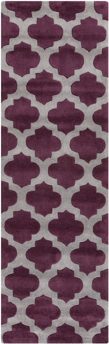Surya Cosmopolitan Purple Runner 26 X 80 Area Rug COS9228-268 800-40899 Image 0