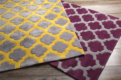 Surya Cosmopolitan Purple Round 80 X 80 Area Rug COS9228-8RD 800-40903 Image 1