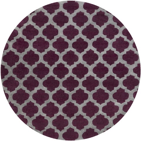 Surya Cosmopolitan Purple Round 80 X 80 Area Rug COS9228-8RD 800-40903 Image 0