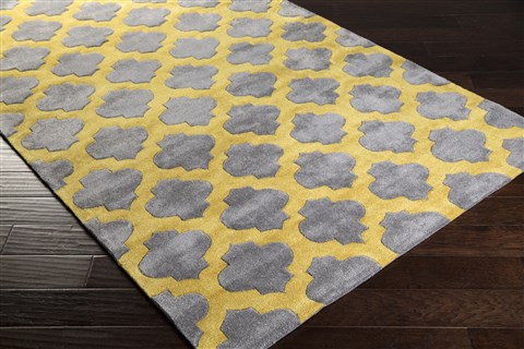 Surya Cosmopolitan Yellow 50 X 80 Area Rug COS9229-58 800-40908 Image 1