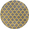 Surya Cosmopolitan Yellow Round 80 X 80 Area Rug COS9229-8RD 800-40910 Thumb 0