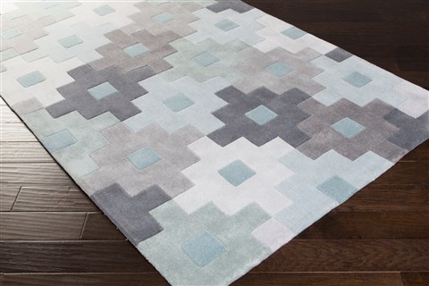 Surya Cosmopolitan Grey 20 X 30 Area Rug COS9231-23 800-40919 Image 1