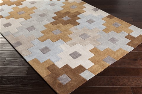 Surya Cosmopolitan Brown 80 X 110 Area Rug COS9234-811 800-40944 Image 1