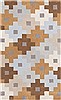 Surya Cosmopolitan Brown 80 X 110 Area Rug COS9234-811 800-40944 Thumb 0