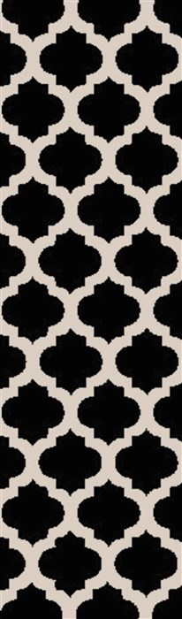 Surya Cosmopolitan Black Runner 26 X 80 Area Rug COS9237-268 800-40948 Image 0