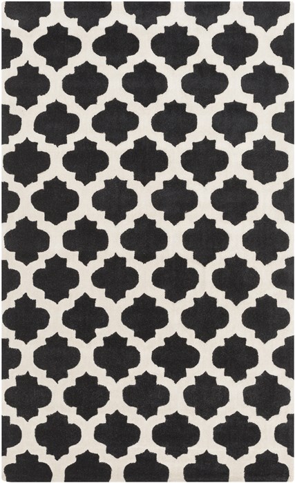 Surya Cosmopolitan Black 50 X 80 Area Rug COS9237-58 800-40950 Image 0