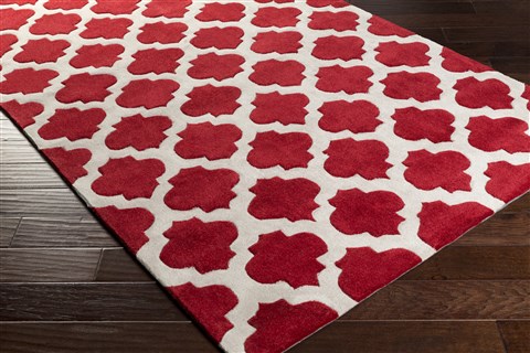Surya Cosmopolitan Red 80 X 110 Area Rug COS9238-811 800-40958 Image 1