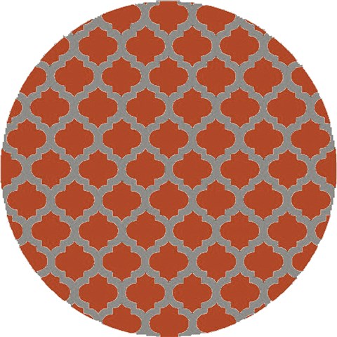 Surya Cosmopolitan Red Round 80 X 80 Area Rug COS9239-8RD 800-40966 Image 0