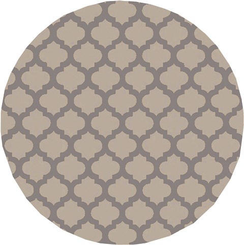Surya Cosmopolitan White Round 80 X 80 Area Rug COS9243-8RD 800-40987 Image 0