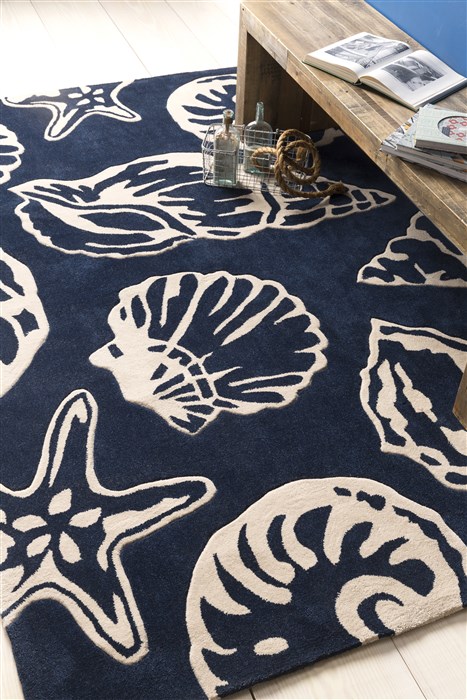 Surya Cosmopolitan Blue 80 X 110 Area Rug COS9256-811 800-41021 Image 7