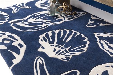 Surya Cosmopolitan Blue 90 X 130 Area Rug COS9256-913 800-41023 Image 2