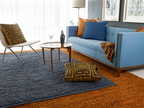 Surya Continental Blue 90 X 130 Area Rug COT1935-913 800-41079 Image 9