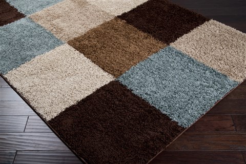 Surya Concepts Grey 71 X 101 Area Rug CPT1714-7101010 800-41214 Image 1