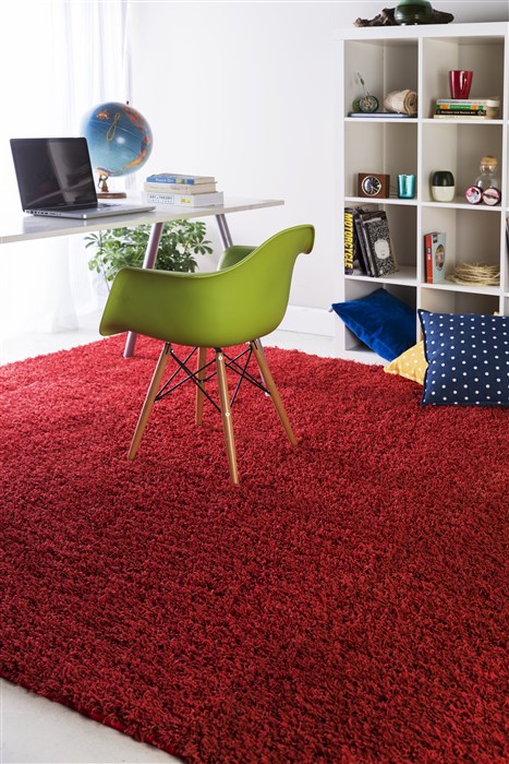 Surya Crinkle Red Round 60 X 60 Area Rug CRK1600-6RD 800-41245 Image 1