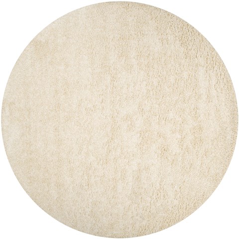 Surya Crinkle White Round 60 X 60 Area Rug CRK1601-6RD 800-41254 Image 0