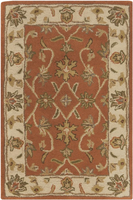 Surya Crowne Red 20 X 30 Area Rug CRN6002-23 800-41317 Image 0