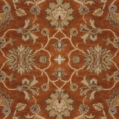 Surya Crowne Red Octagon 80 X 80 Area Rug CRN6002-8OCT 800-41324 Image 1