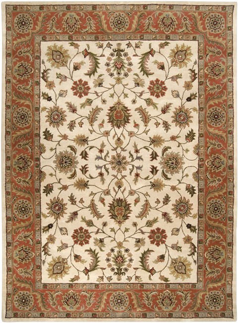 Surya Crowne White 120 X 150 Area Rug CRN6004-1215 800-41328 Image 0