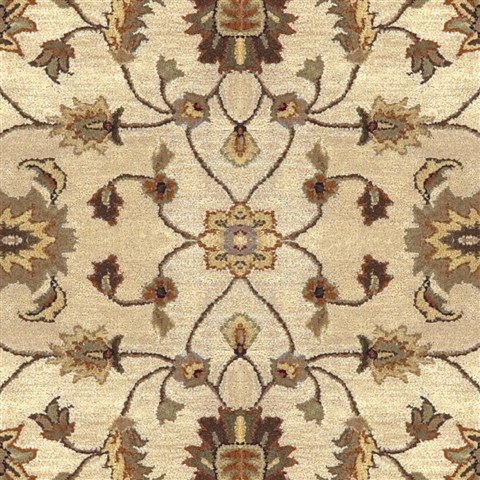 Surya Crowne White Runner 26 X 80 Area Rug CRN6004-268 800-41330 Image 1