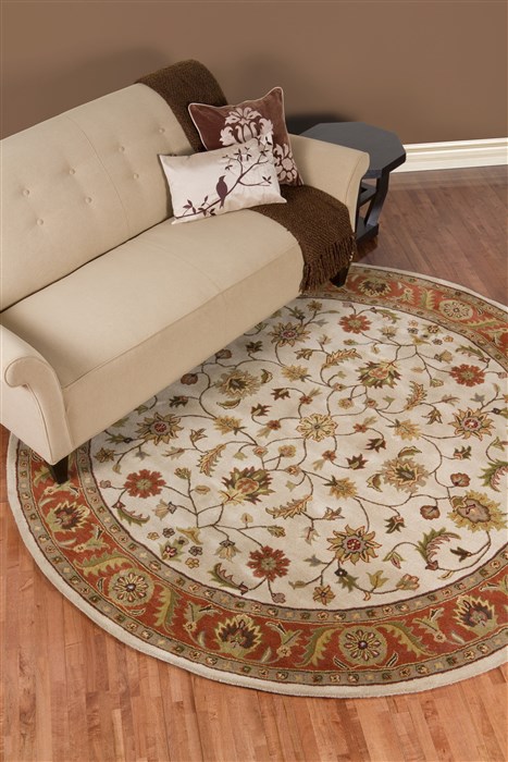 Surya Crowne White Runner 26 X 80 Area Rug CRN6004-268 800-41330 Image 2