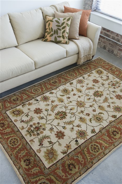 Surya Crowne White Runner 26 X 80 Area Rug CRN6004-268 800-41330 Image 4