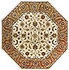 Surya Crowne White Octagon 80 X 80 Area Rug CRN6004-8OCT 800-41336 Thumb 0