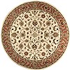 Surya Crowne White Round 80 X 80 Area Rug CRN6004-8RD 800-41337 Thumb 0