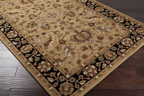 Surya Crowne Yellow 120 X 150 Area Rug CRN6007-1215 800-41340 Image 1