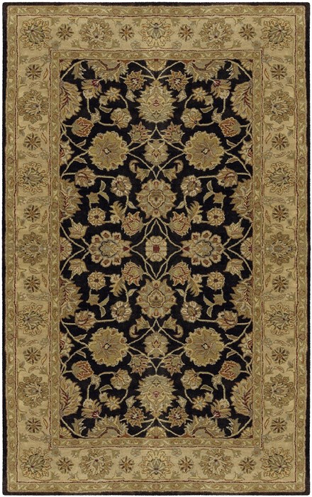 Surya Crowne Black 40 X 60 Area Rug CRN6009-46 800-41354 Image 0