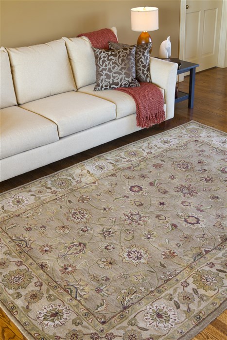 Surya Crowne White 120 X 150 Area Rug CRN6010-1215 800-41360 Image 2